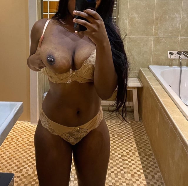 My tits aren’t the biggest but I hope you like them? :) /u/YourAfricanDel1ght Girl, yourafricandelight Onlyfans petites