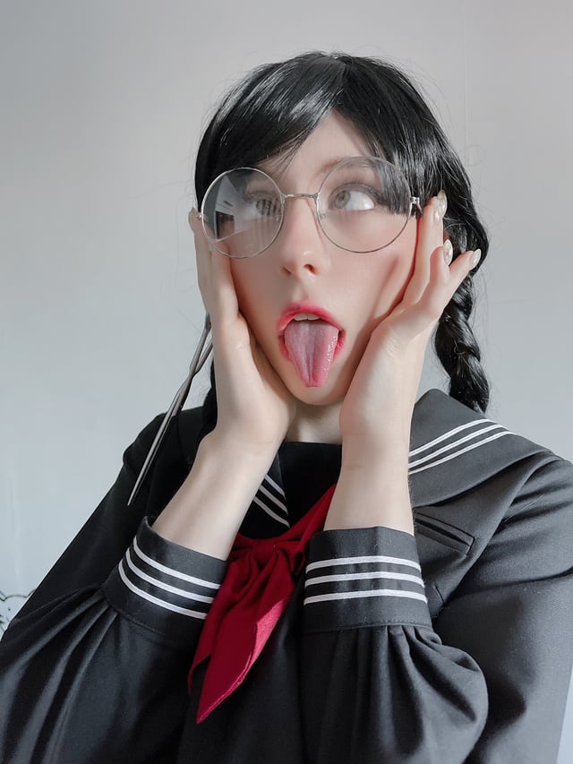 Ahegao by Toko Fukawa Onlyfans Petite girls Onlyfans petite