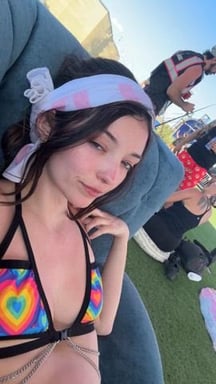 have u ever been to a festival Girl, onlyfans Onlyfans petite